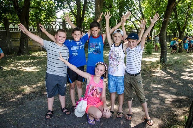 Отчет ОГА: дети и бойцы АТО 2