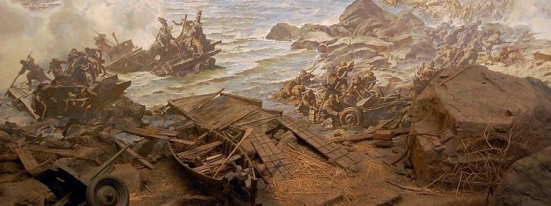 В Днепре началась реконструкция Диорамы «Битва за Днепр»