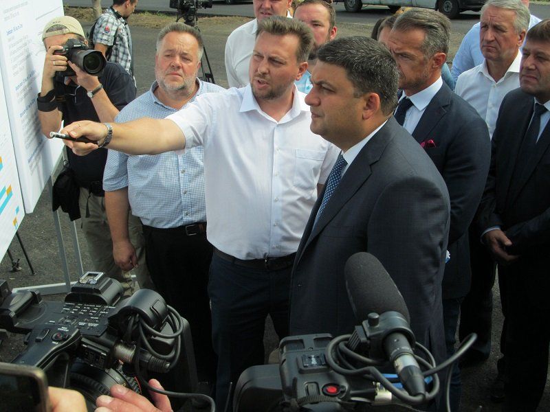 Владимир Гройсман пообещал денег на Южный объезд 5