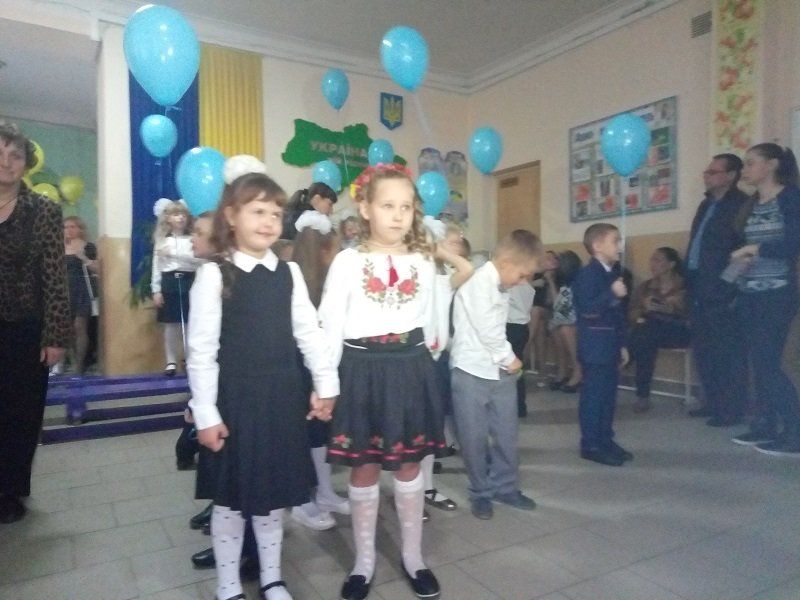 47 школа: безвоздушная линейка и старания учителей 1