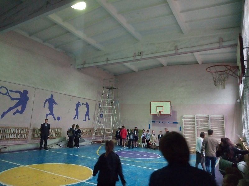 47 школа: безвоздушная линейка и старания учителей 5