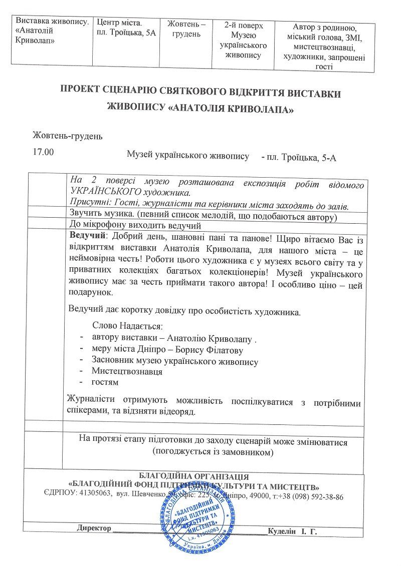 Днепр станет городом художников за 2 млн грн 2