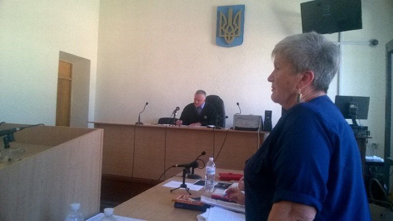 Как судили мэра Подгородного Галину Кузьменко 2