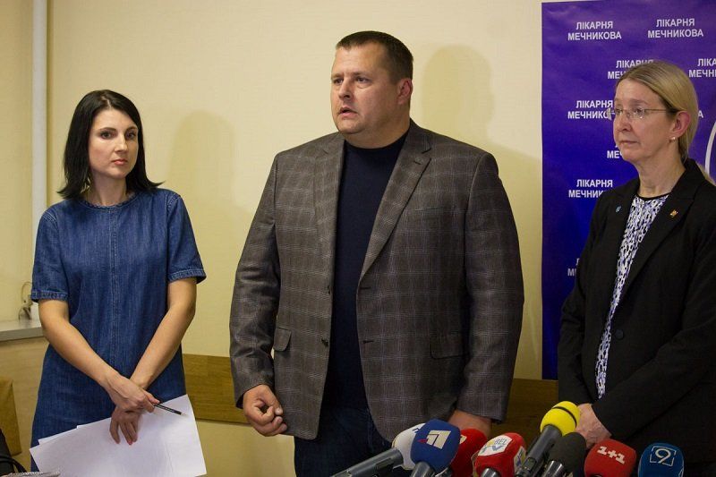 Ульяна Супрун в Днепре хвалила и обещала 11