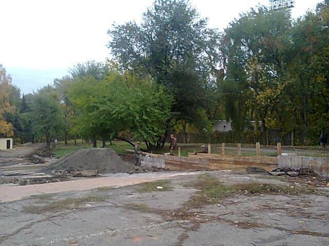 В Днепре взялись за реконструкцию парка «Зеленый гай» 5