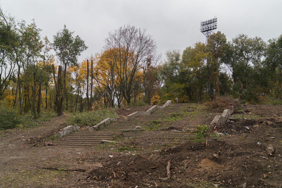 В Днепре взялись за реконструкцию парка «Зеленый гай» 6