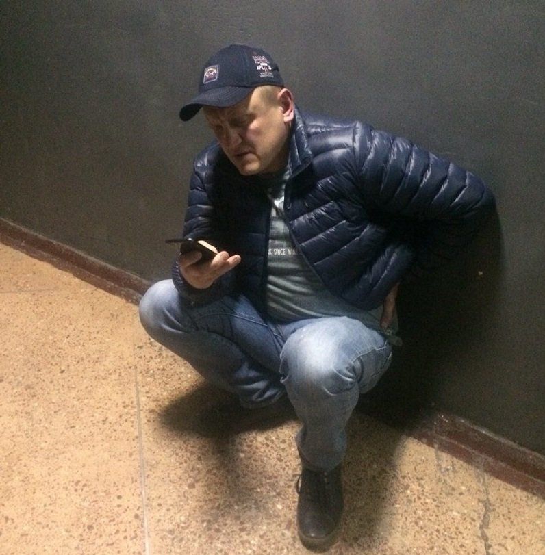 Директор КП Днепра испортил дорогу и обругал полицейских 3