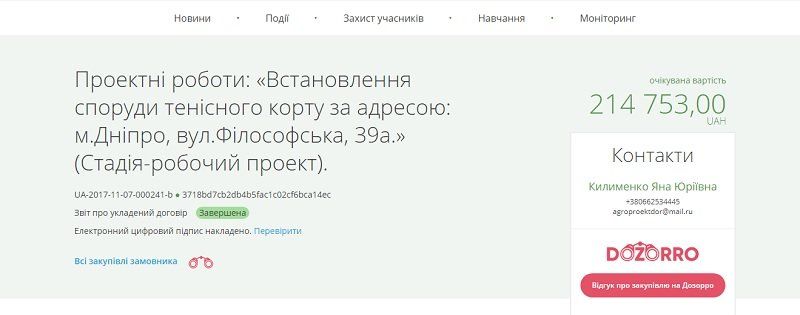 Зачем Госпродпотребслужбе теннисный корт 4