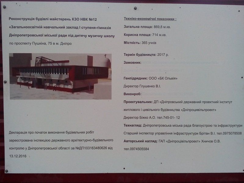 Почему музыкальная школа №3 в Днепре 6 лет ждет новоселья 1