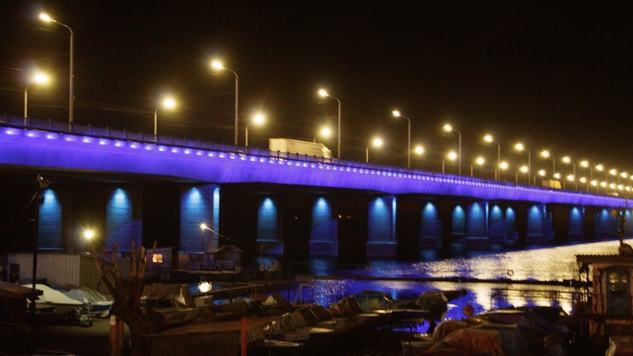 Борис Філатов презентував динамічне освітлення Кайдацького мосту у Дніпрі 1