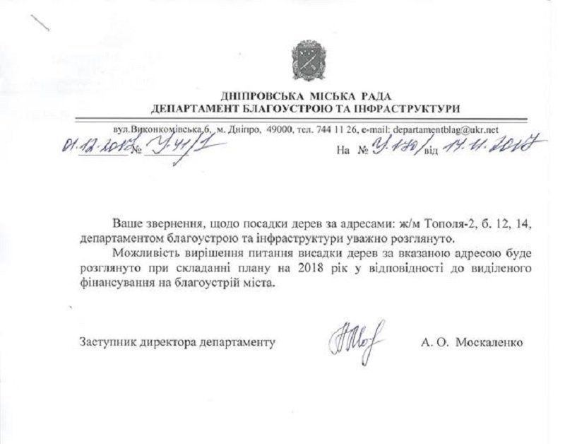 Получат ли жители Тополя-2 сквер вместо парковки 7