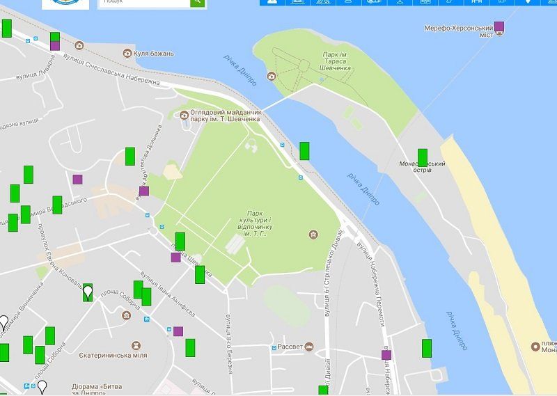 Закрытая карта Днепра 11