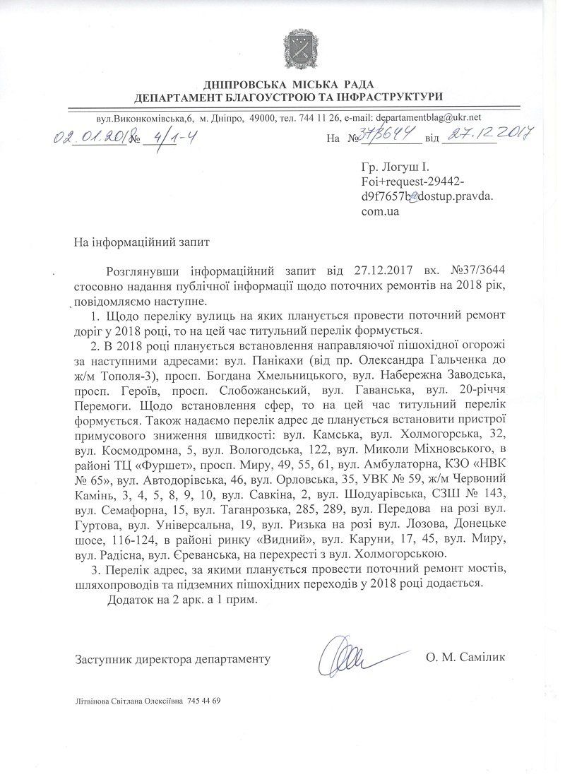 Какие дороги и мосты отремонтируют в Днепре в 2018 году 1