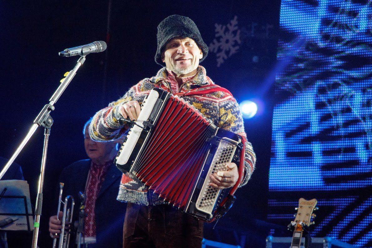На Різдво для дніпрян виступили Олег Скрипка та Le Grand Orchestra 2