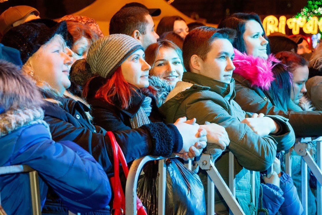 На Різдво для дніпрян виступили Олег Скрипка та Le Grand Orchestra 3