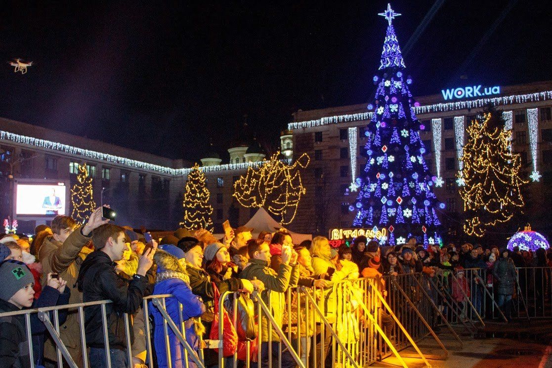 На Різдво для дніпрян виступили Олег Скрипка та Le Grand Orchestra 4