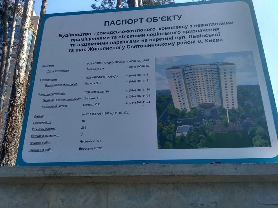 Почему в Святошинском районе Киева взбунтовались против строительства жилого комплекса 8