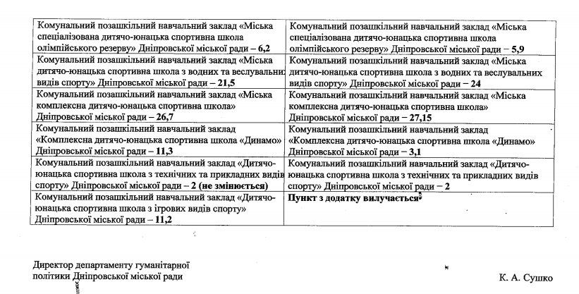 Оптимизация ДЮСШ Днепра: кто останется за бортом 3
