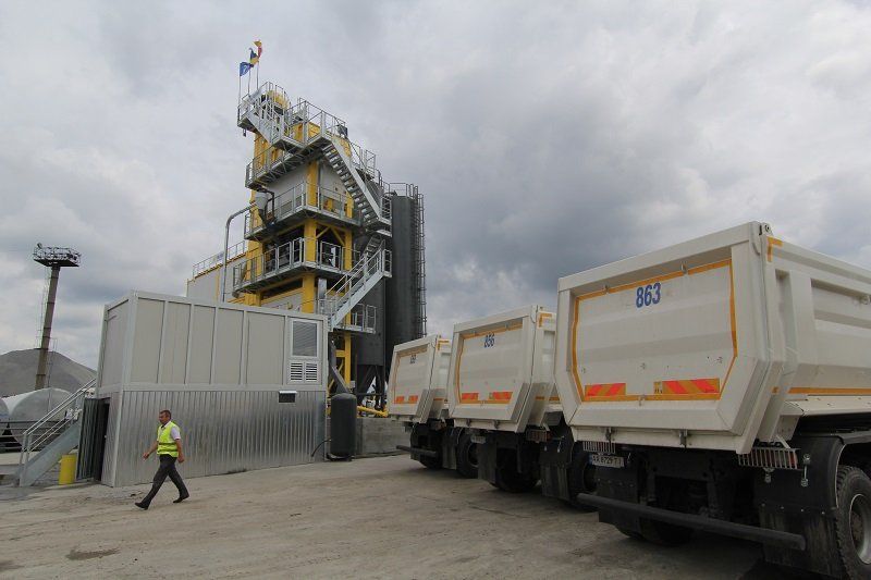 Асфальтобетонный завод в Новомосковске: зачем нужен и что там делал Омелян 8