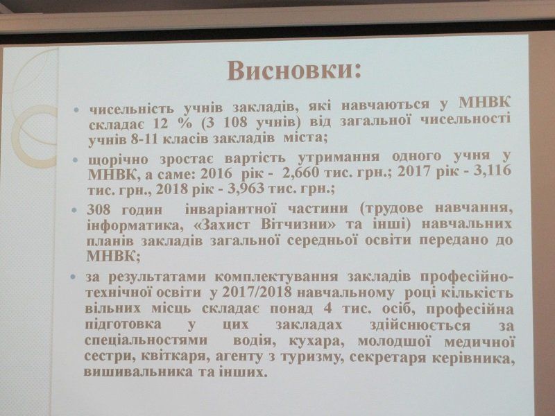 В Днепре ликвидируют учебно-производственные комбинаты 6