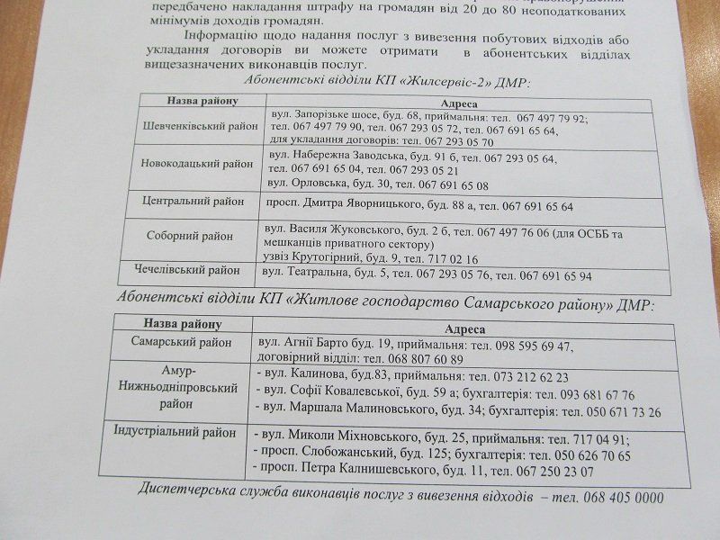 Все, что вы хотели знать о вывозе мусора в Днепре 2