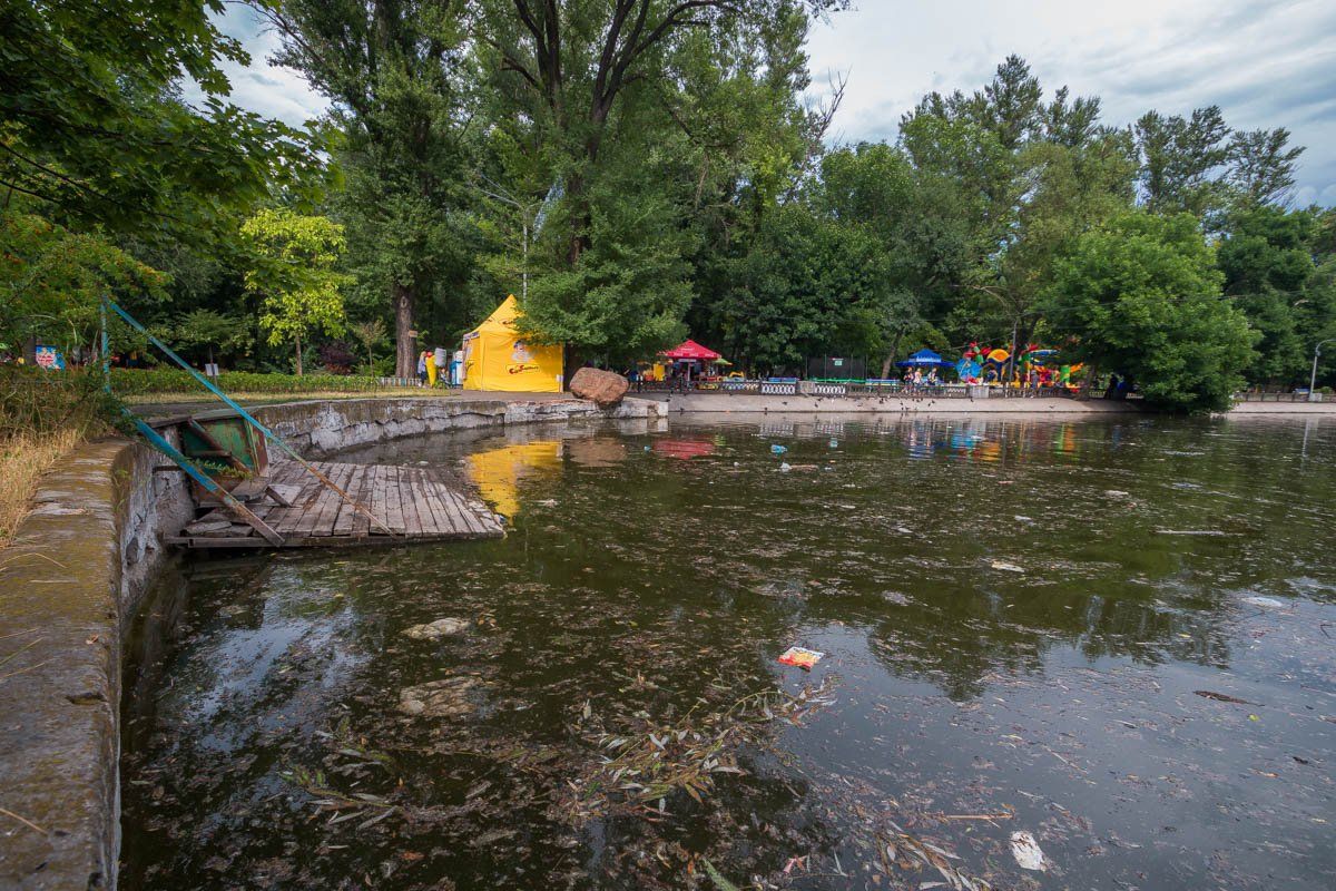 Что вы можете сделать, чтобы помочь озеру в парке Глобы в Днепре 1