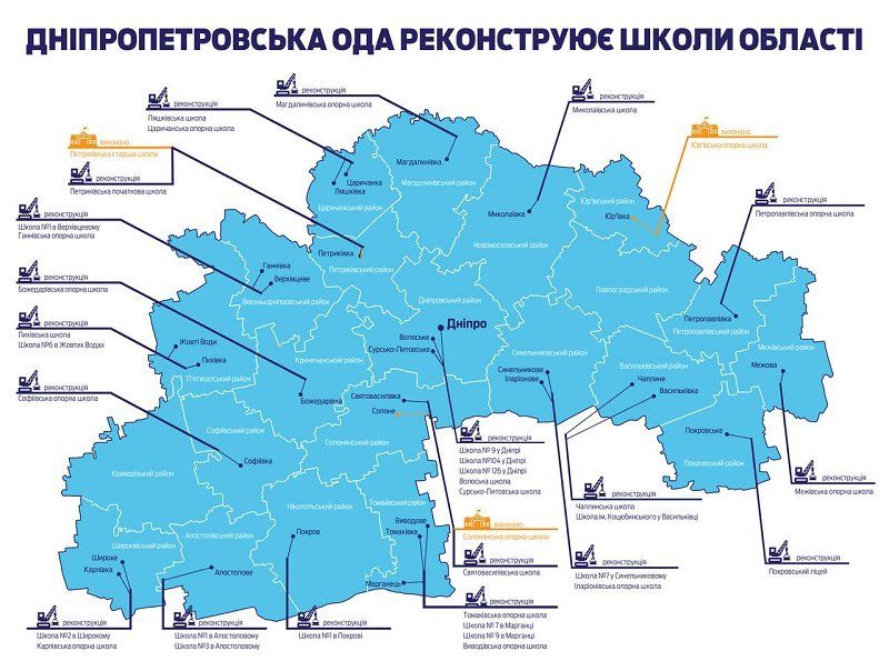 Как меняются школы Днепропетровщины 1