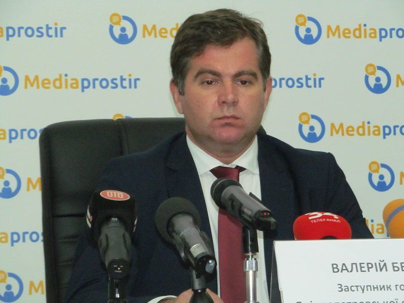 Заместитель председателя Днепропетровского облсовета Валерий Безус