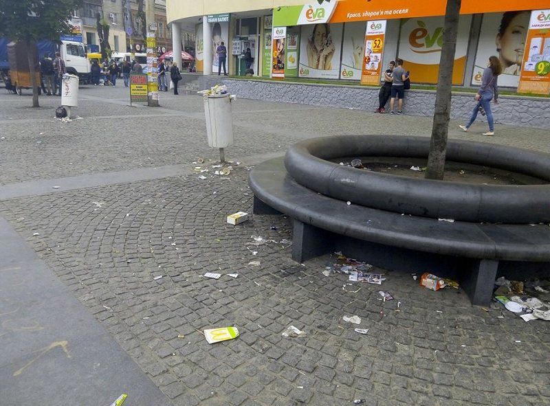 Так выглядит Европейская площадь летом