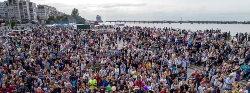 В Днепре на Фестивальном причале состоится большой бесплатный концерт