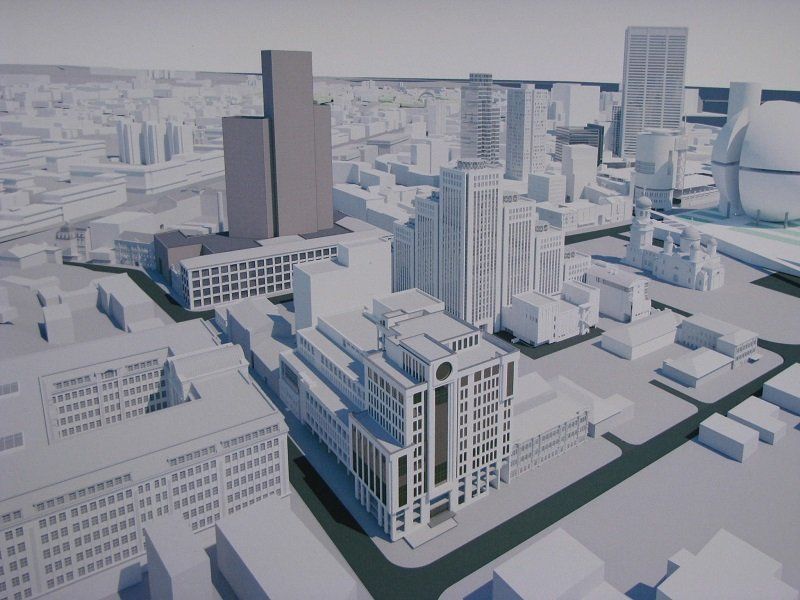 Проект застройки квартала вокруг фабрики Володарского 2018 года