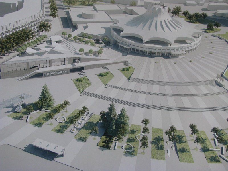 В Днепре перекрасят McDonalds и благоустроят территорию вокруг цирка - новости с градсовета 2