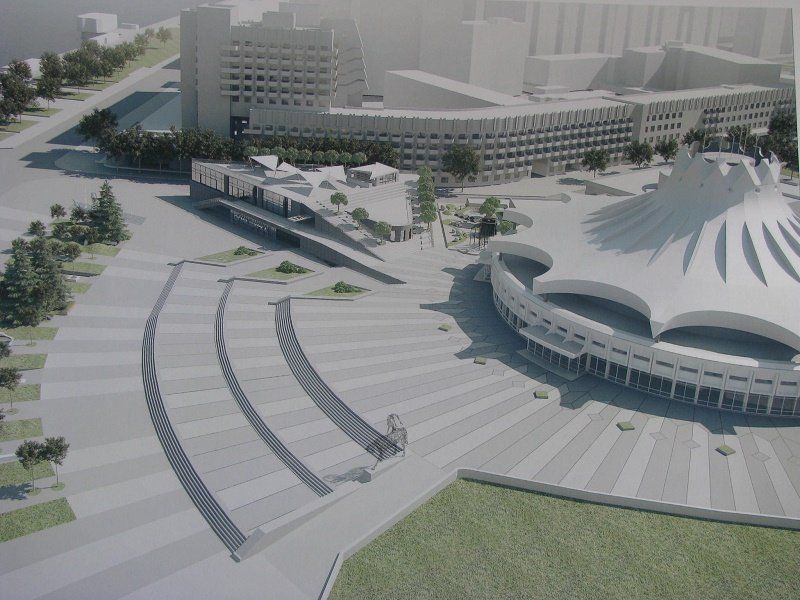 В Днепре перекрасят McDonalds и благоустроят территорию вокруг цирка - новости с градсовета 3