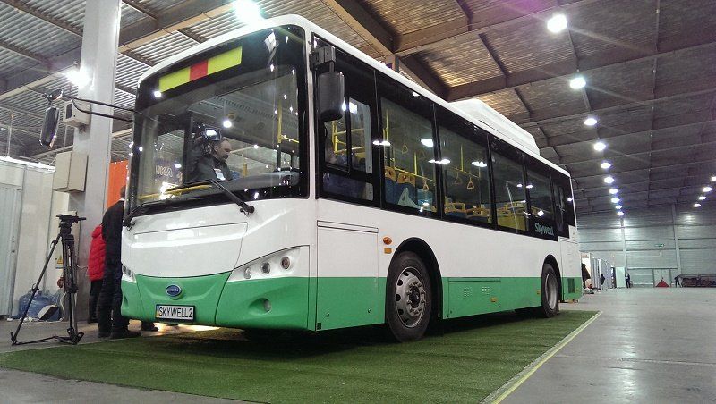 Китайский электробус Skywell