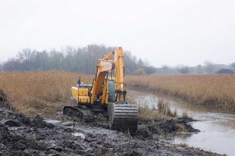 Расчистка русла Заплавки