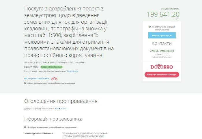 Где в Днепре могут появиться новые участки под кладбища 1