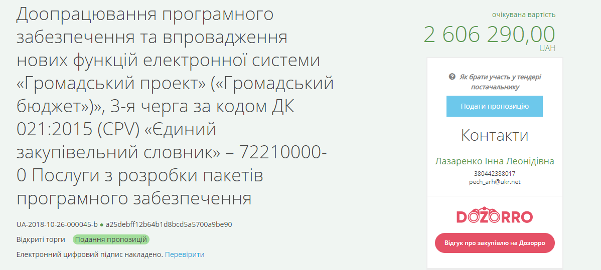 В Киеве улучшат электронную систему Бюджета участия за 2,5 миллиона 1