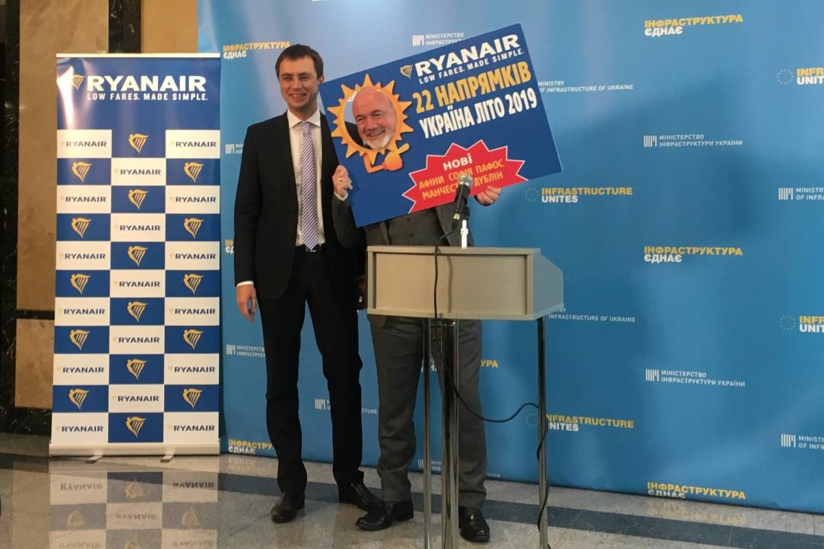 Ryanair запускает 5 новых рейсов из Украины и продает билеты по 5 евро 1