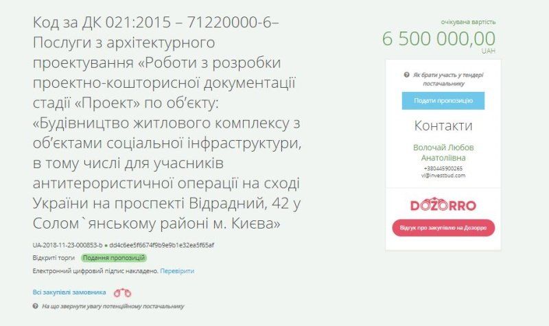 Где в  Киеве построят два новых дома для ветеранов АТО 1