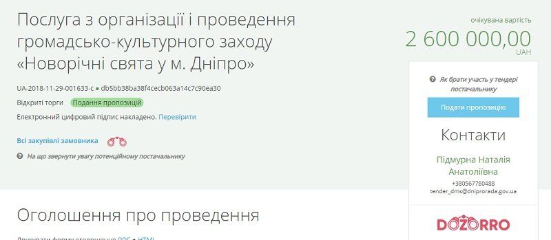 Кто будет развлекать жителей Днепра в новогодние праздники 1