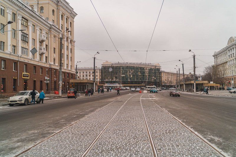Ремонт ул.Курчатова подходит к концу