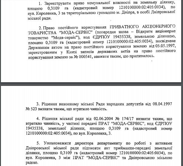 Кому принадлежит Дом быта в Днепре 2