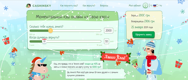 Впереди планеты всей: Cashinsky привлекает клиентов низкими процентными ставками 1