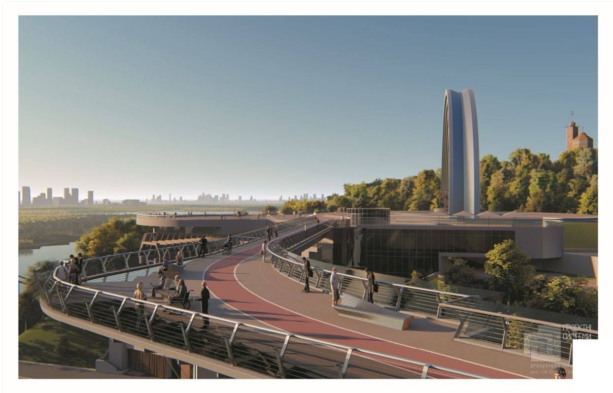 Строительство пешеходного моста в центре Киева обойдется на 160 миллионов дороже 2