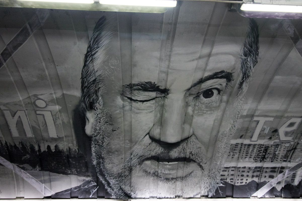 За что Украина заплатила 3,6 миллиона при создании мурала на Осокорках в Киеве 1