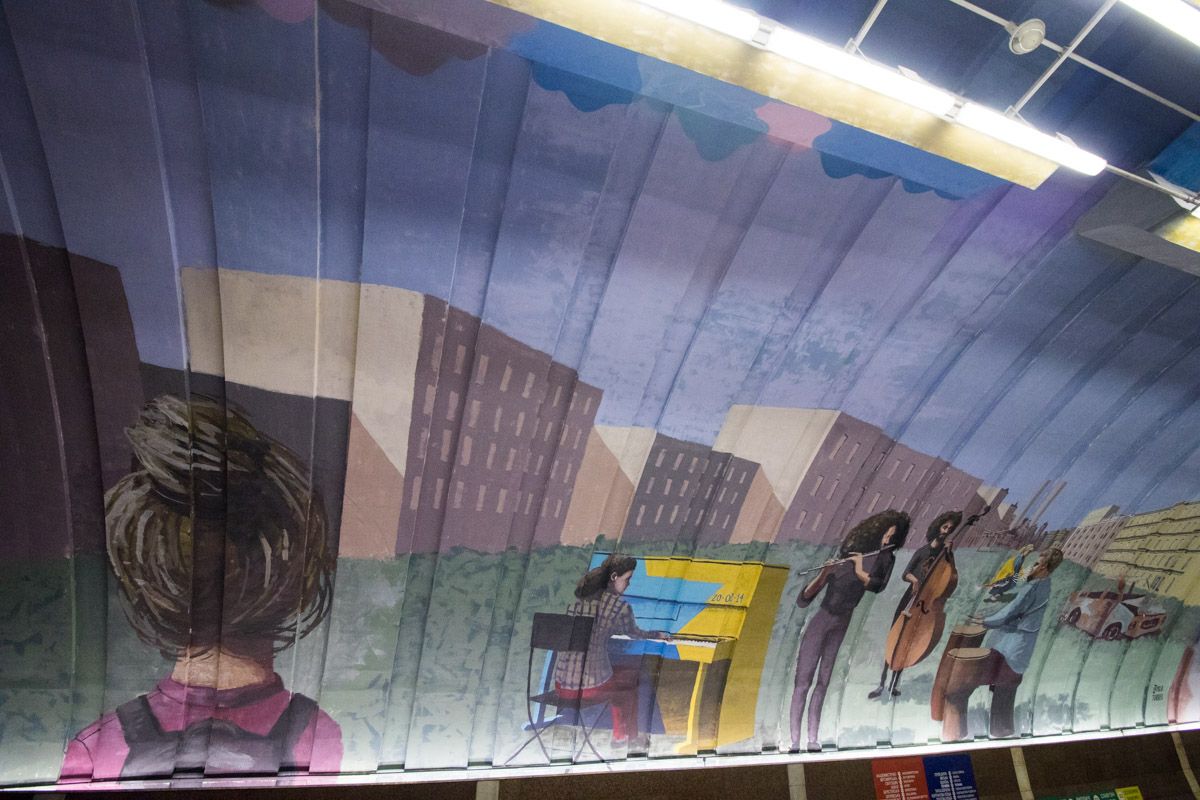 За что Украина заплатила 3,6 миллиона при создании мурала на Осокорках в Киеве 3