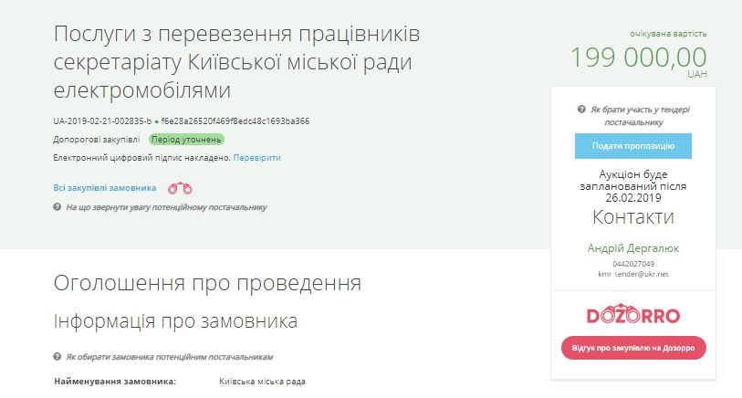 Горсовет Киева возьмет напрокат электромобили 2