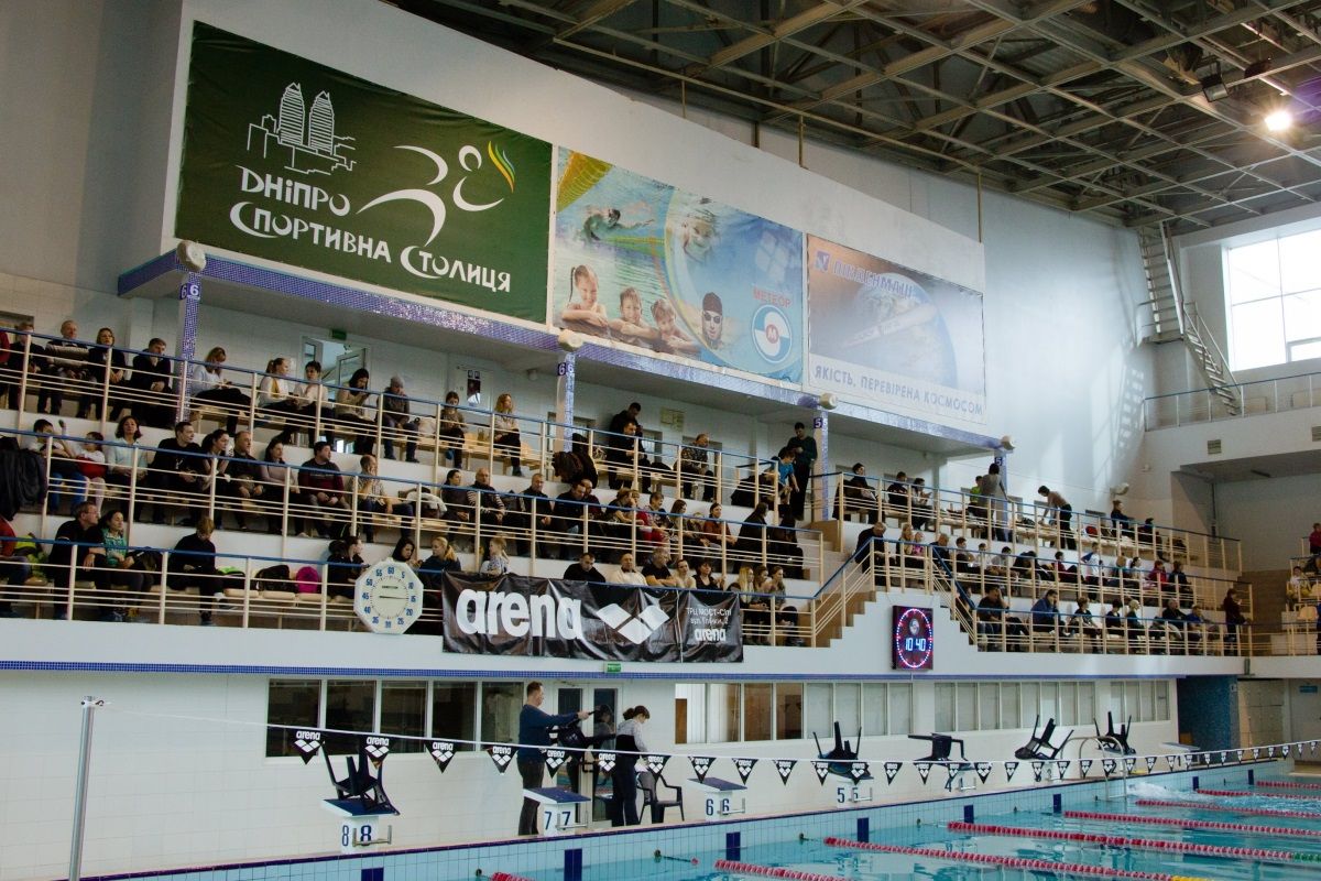 Відкритий чемпіонат Дніпра з плавання серед дівчат і юнаків зібрав понад півтисячі учасників 1