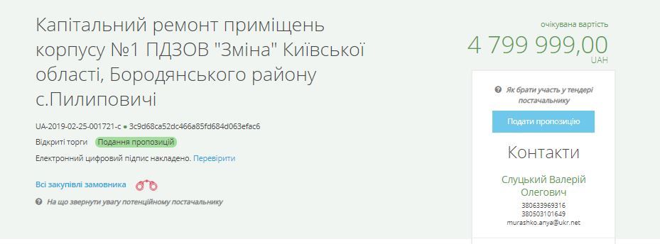 Киев потратит на модернизацию детской здравницы 5 миллионов 1