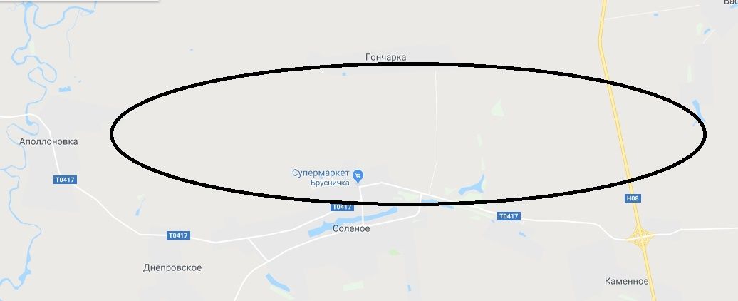 Согласно данным Госгеокадастра, аэропорт собираются разместить где-то здесь